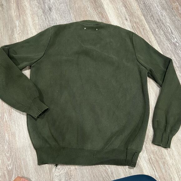 Golden Goose  Distressed Cotton Blend Sweater Small - Picture 6 of 9